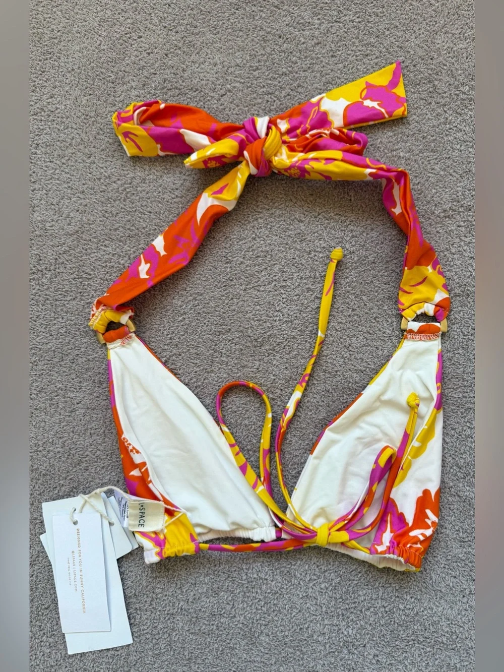 l*space - SET - Brielle Top / Ella Bottom Tanga - BLISS AND BLOSSOM